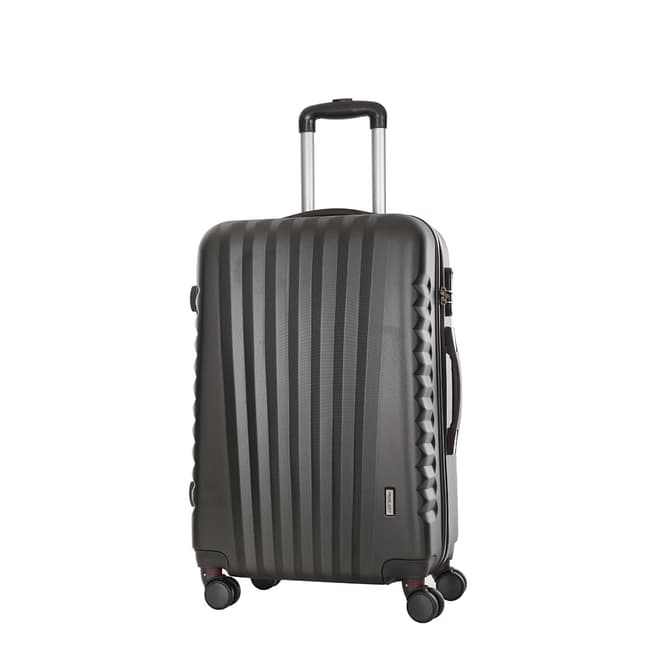 Travel One Grey 8 Wheel Suitcase 50cm