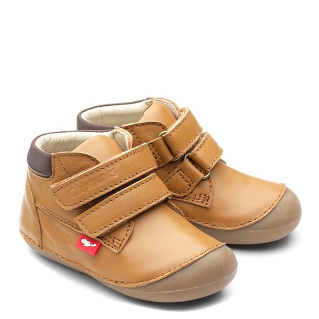 Chipmunks Tan Brown Bailey Baby Boots