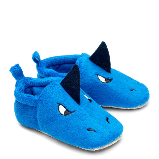 Chipmunks Blue Sammy Baby Slippers