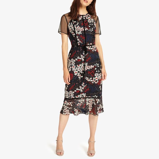 Phase Eight Multi Floral Maylin Dress