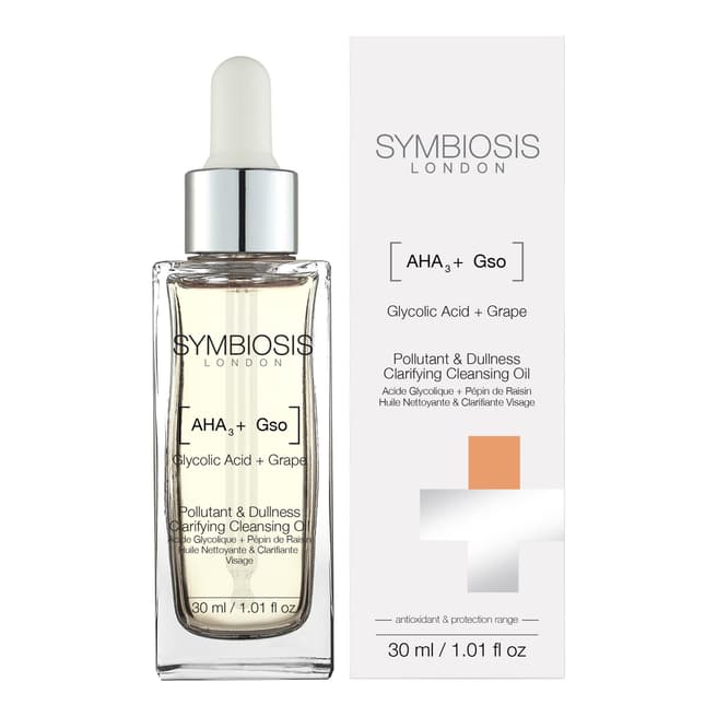 Symbiosis London Pollutant and  Dullness Clarifying Cleansing Oil