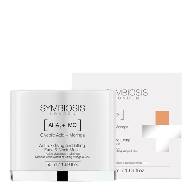 Symbiosis London Anti-Oxidising And Lifting Face and  Neck Mask