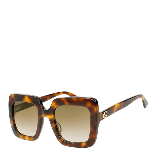 Gucci Women's Havana Gucci Sunglasses 54mm