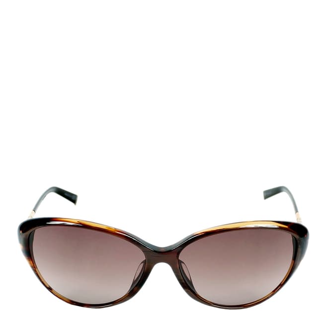 Christian Dior Women's Christian Dior Havana Horn / Brown Gradient Sunglasses