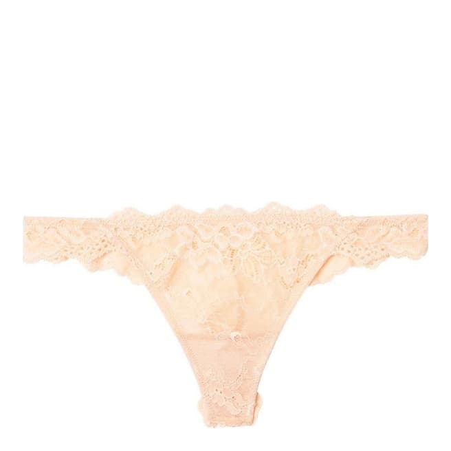 Pleasure State My Fit Peach Puree My Fit Lace Thong Brief