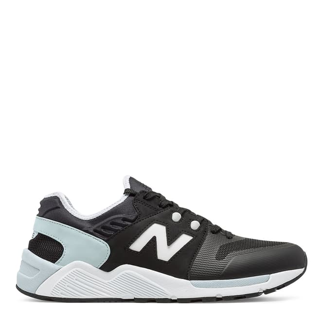 New Balance Men's Black Leather 009 Trainers