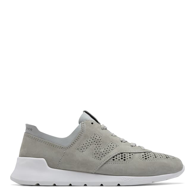 New Balance Men's Grey Perforated Suede 1978 Trainers