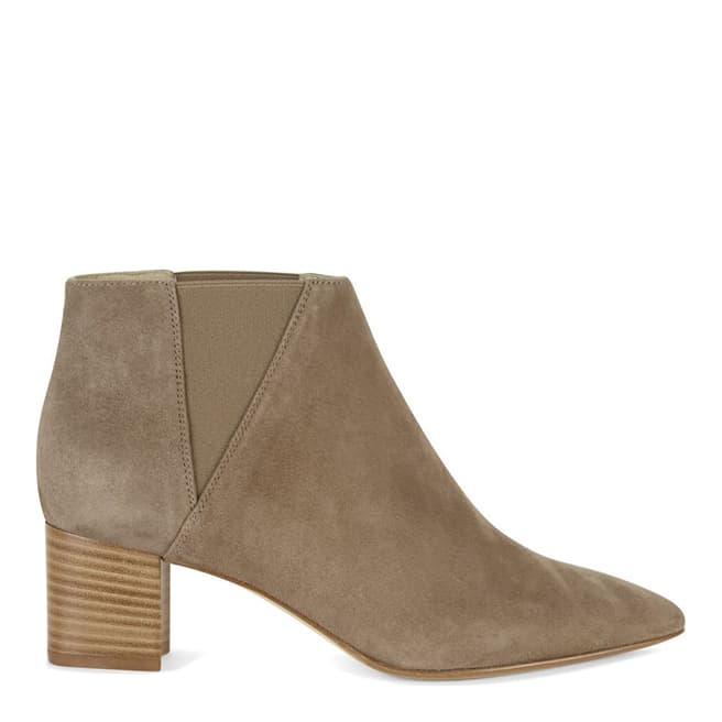 Hobbs London Taupe Suede Florence Ankle Boots