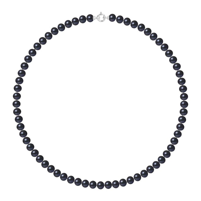 Mitzuko Black Freshwater Pearl Necklace