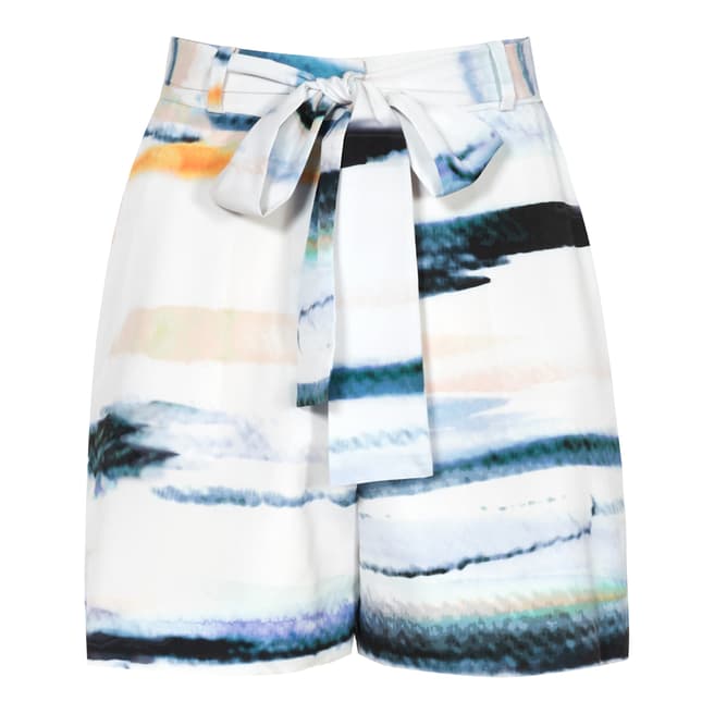Reiss Multi Blue Tosca Printed Shorts