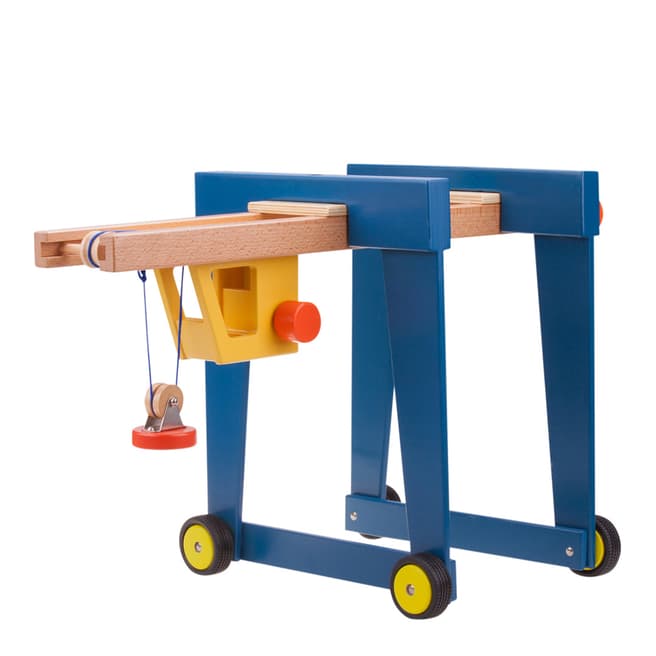 New Classic Toys Container Crane On Wheels Toy
