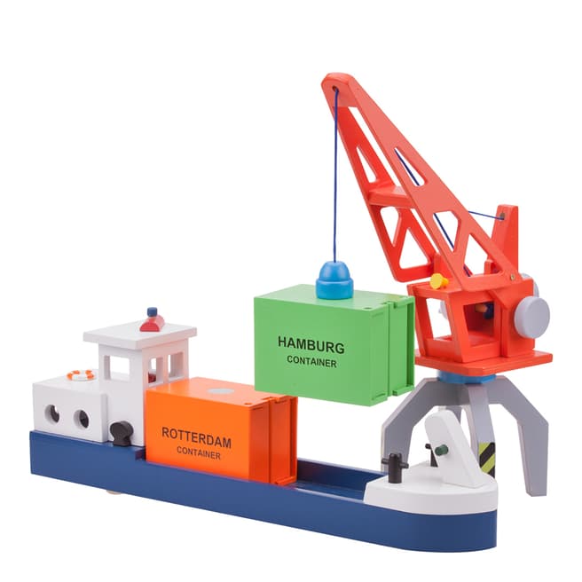 New Classic Toys Container Crane Toy