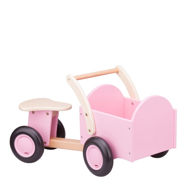New Classic Toys Carrier Bike, Pink