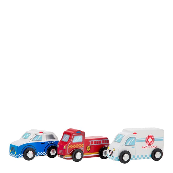 New Classic Toys 3 Piece Vehicles Set