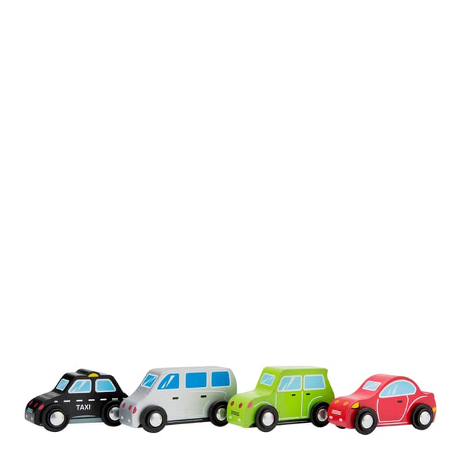 New Classic Toys 4 Piece Car Playset