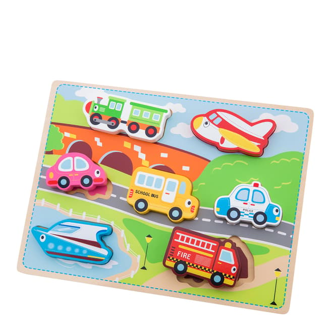 New Classic Toys Chunky Transport Puzzle