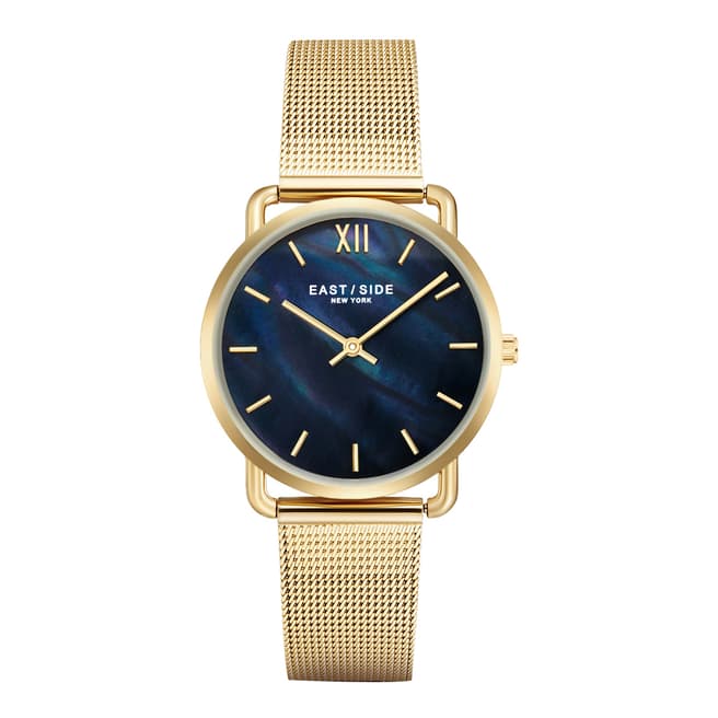 East Village Pearl Lady Watch Yellow gold