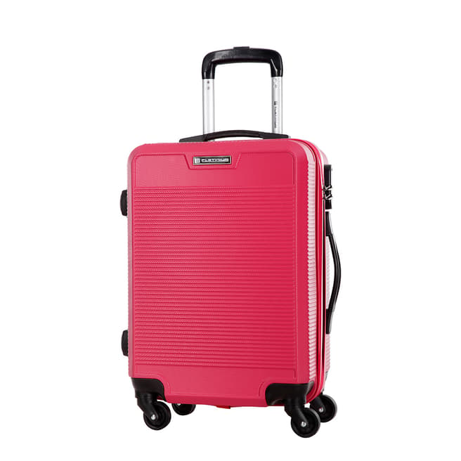 Platinium Pink Fuschia Riverdale 4Wheeled Suitcases