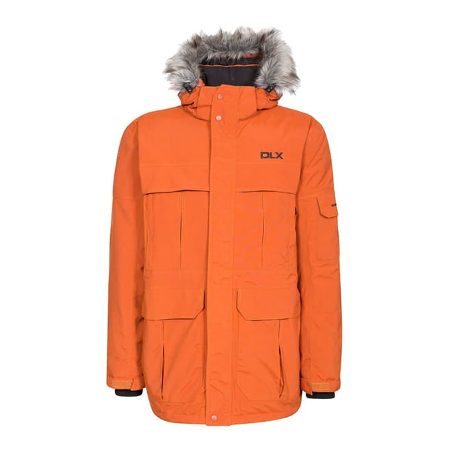 DLX Burnt Orange Highland Down Jacket
