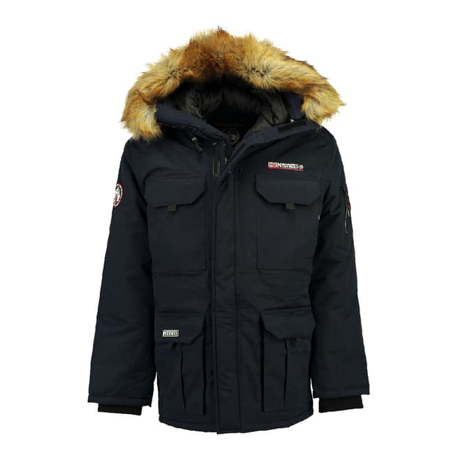 Geographical Norway Navy Bottle Parka