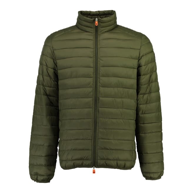 Geographical Norway Olive Duo Puffer Jacket