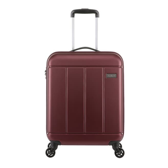 Antler Red Pluto Exclusive Cabin Suitcase 55cm