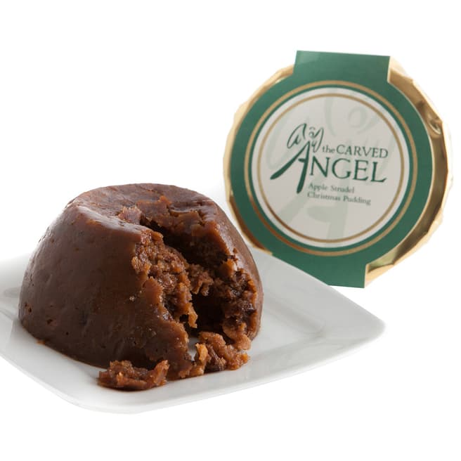 The Carved Angel Apple Strude Christmas Pudding Acrylic Basin, Serves 3-4