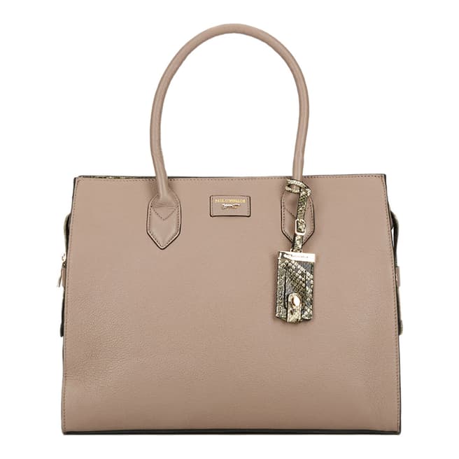 Paul Costelloe Brown Betsy Leather Bag