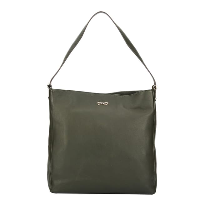 Paul Costelloe Green Toshima Leather Bag