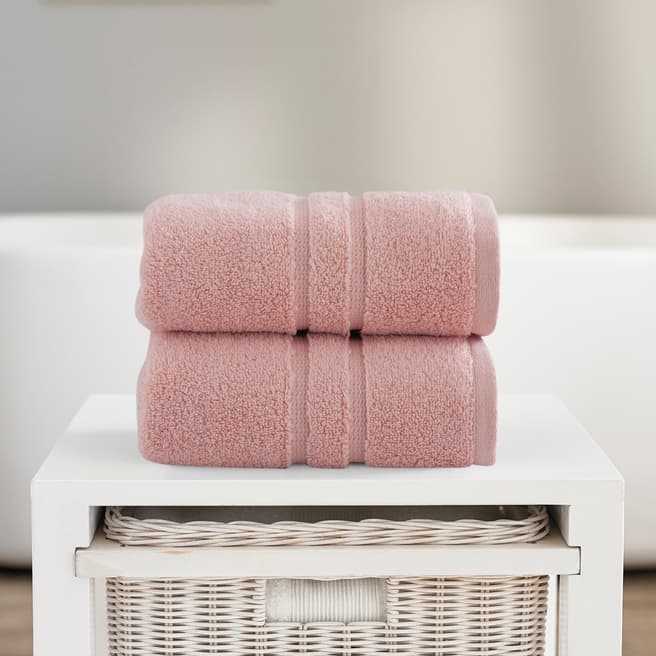 The Lyndon Company Zero Twist Bath Towel, Blossom