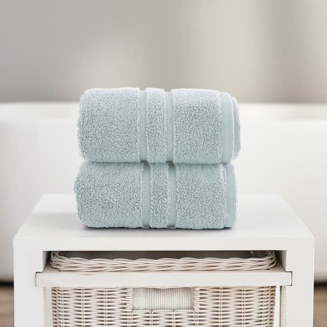 The Lyndon Company Zero Twist Bath Towel, Seafoam