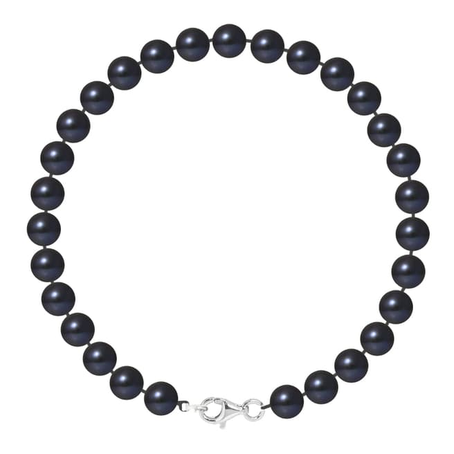 Ateliers Saint Germain Silver/Black Tahitian Style Pearl Bracelet