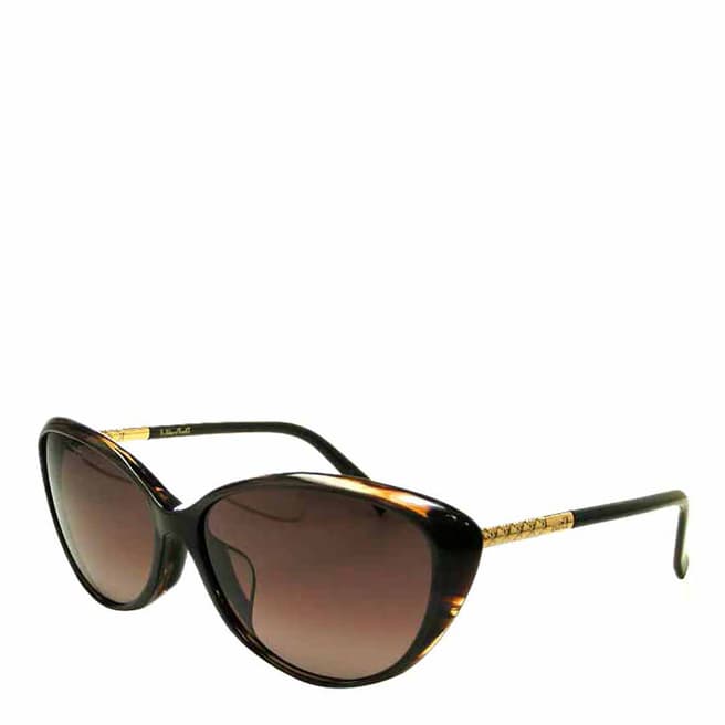 Dior Ladies Brown Piccadilly Dior Sunglasses 57mm
