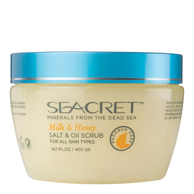 Seacret Salt & Oil Scrub-  Milk And Honey