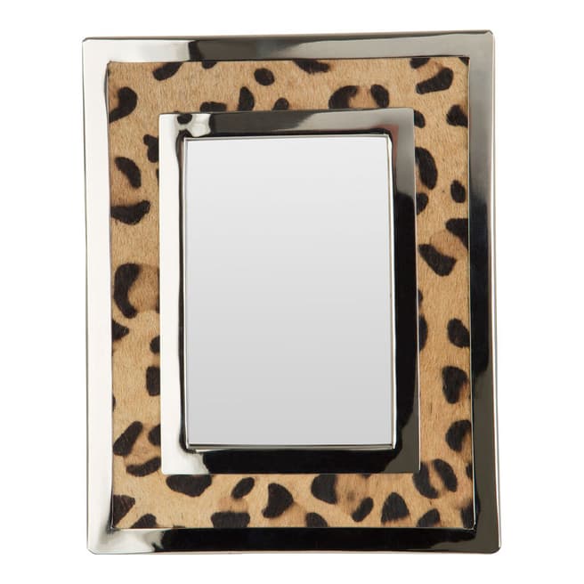 Fifty Five South Leopard Print Kensington Townhouse Photo Frame, 4x6 Inches