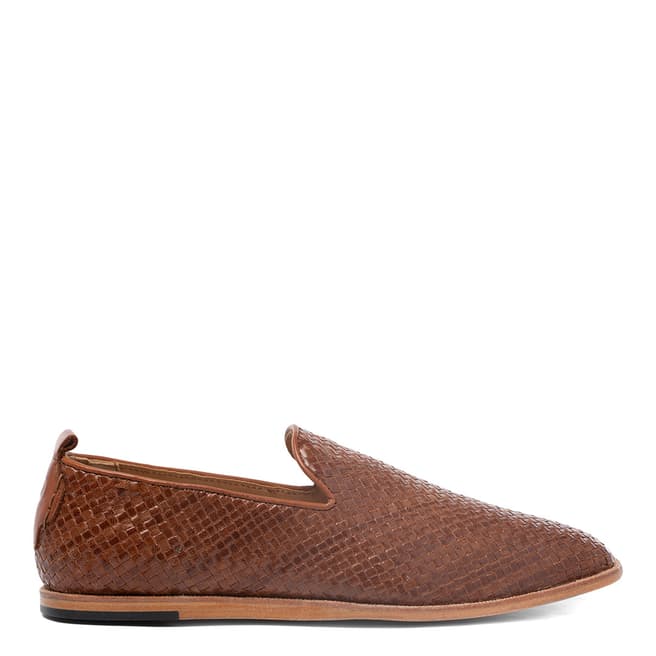 H by Hudson Tan Leather Ipanema Shoes 