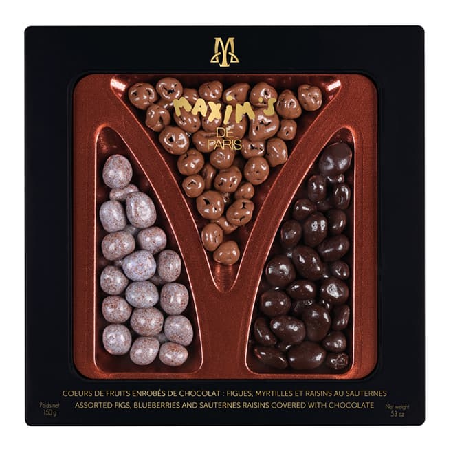 Maxim's de Paris Chocolate Covered Fruits Tin