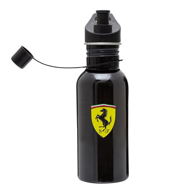 Scuderia Ferrari Black Stainless Steel Bottle