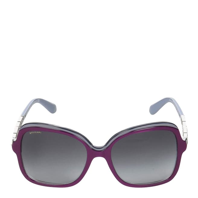 Bvlgari Women's Violet Bvlgari Sunglasses 56mm