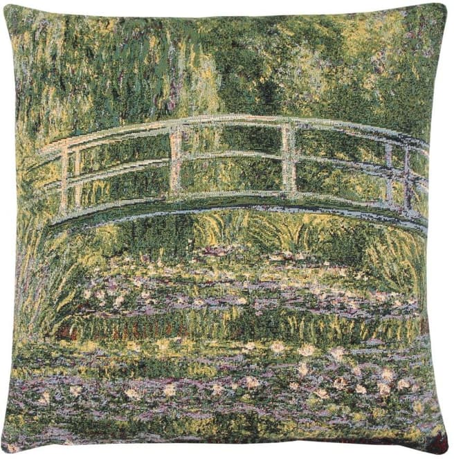 Hines of Oxford Green/Multi Giverny Bridge by Monet, 46cm x 46cm 