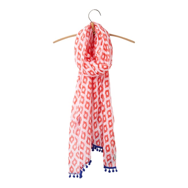 Joules Printed Light Scarf