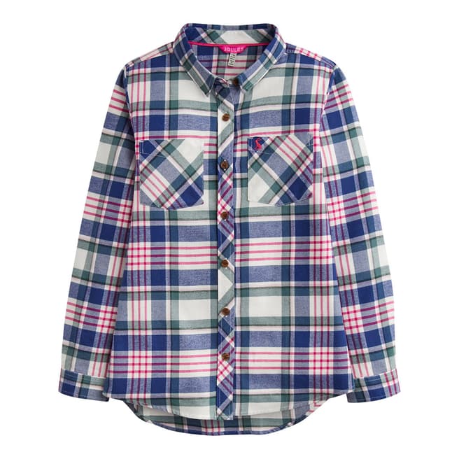 Joules Girls Dixie Checked Shirt