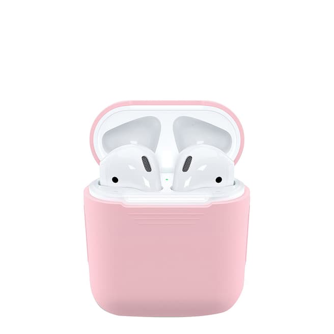 Confetti Pink Silicone Protective Sleeve For Air Pods Case
