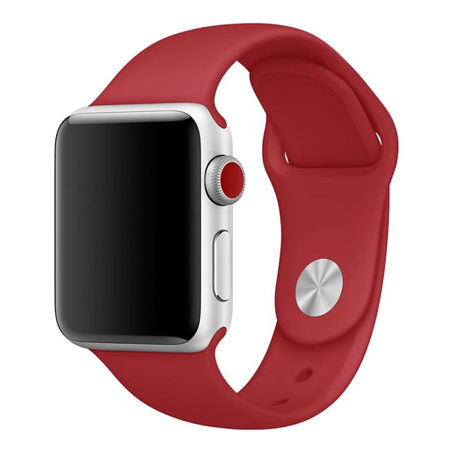 Confetti Apple Watch - 38mm Sport Band - Red