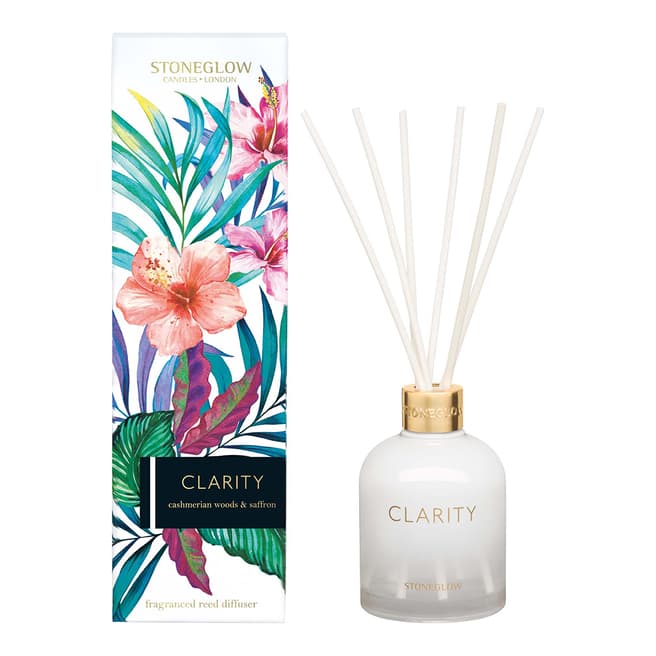 Stoneglow Candles Infusion Clarity Cashmerian Wood & Saffron Reed Diffuser 200ml