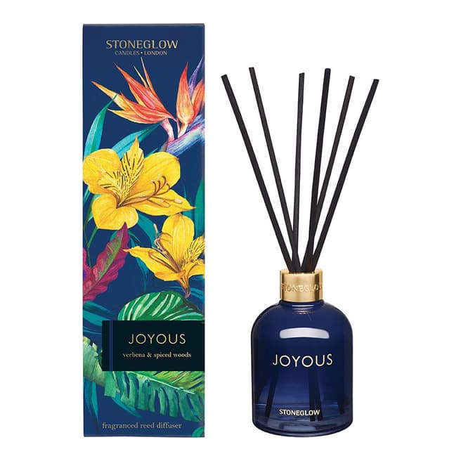 Stoneglow Candles Verbena & Spiced Woods - Reed Diffuser Joyous