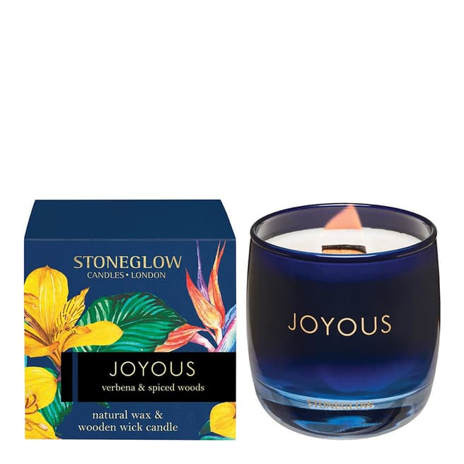 Stoneglow Candles Verbena & Spiced Woods - Candle Joyous