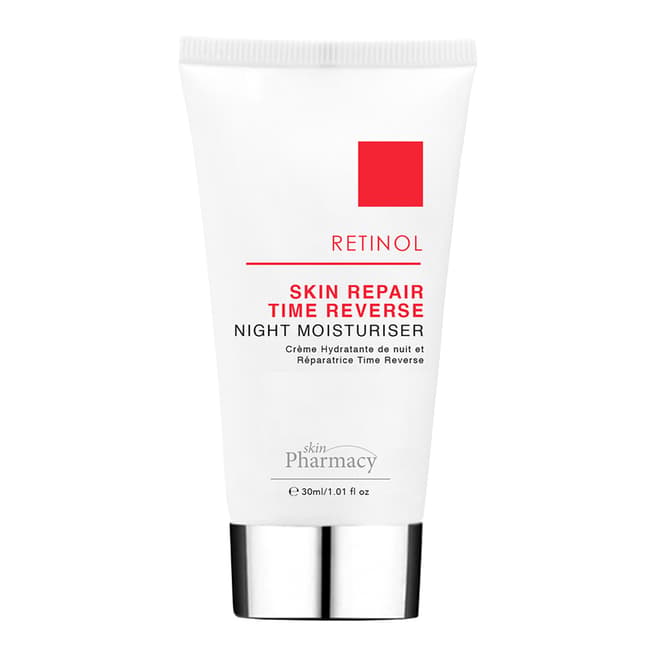 Skin Pharmacy Travel Retinol skin repair time reverse night moisturiser