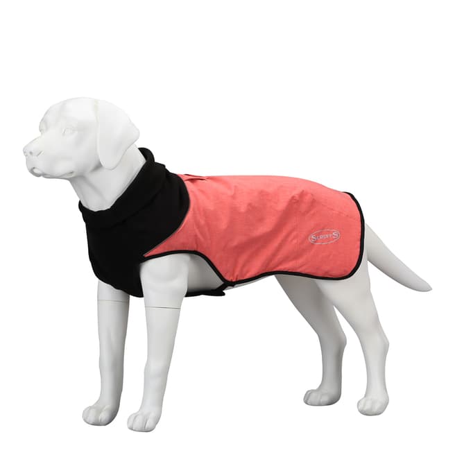 Scruffs 30cm Cajun Red Scruffs Quilted Thermal Dog Coat