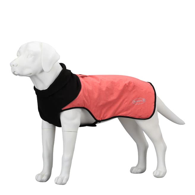 Scruffs 40cm Cajun Red Scruffs Quilted Thermal Dog Coat